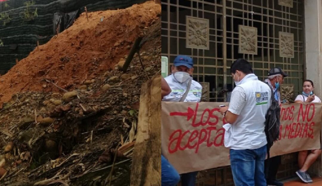 Habitantes de Agua Clara exige garantías en obras