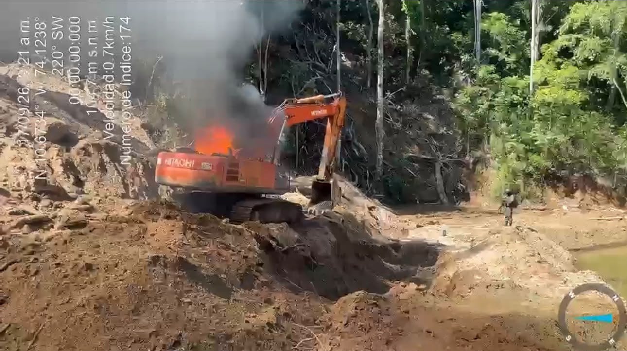 Duro golpe contra la minería ilegal en Ciénaga, Magdalena/ Gobernación del Magdalena.