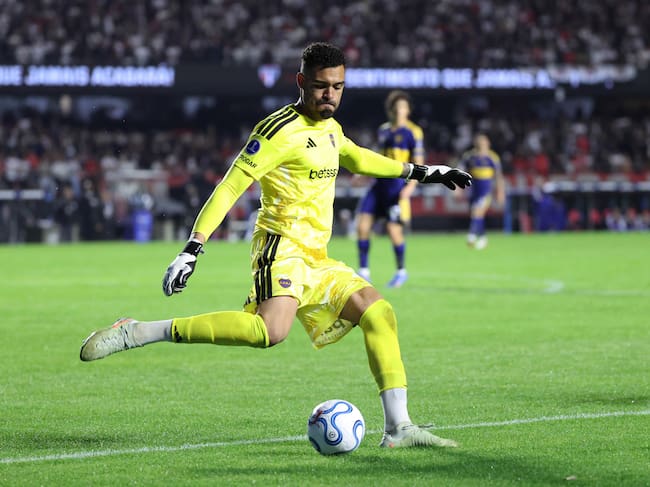 Álvaro Montero, portero colombiano de Boca Juniors. (Photo by Alexandre Schneider/Getty Images)