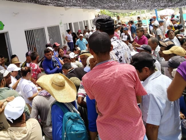 Atención humanitaria Cáceres- foto Unidad de Víctimas Antioquia