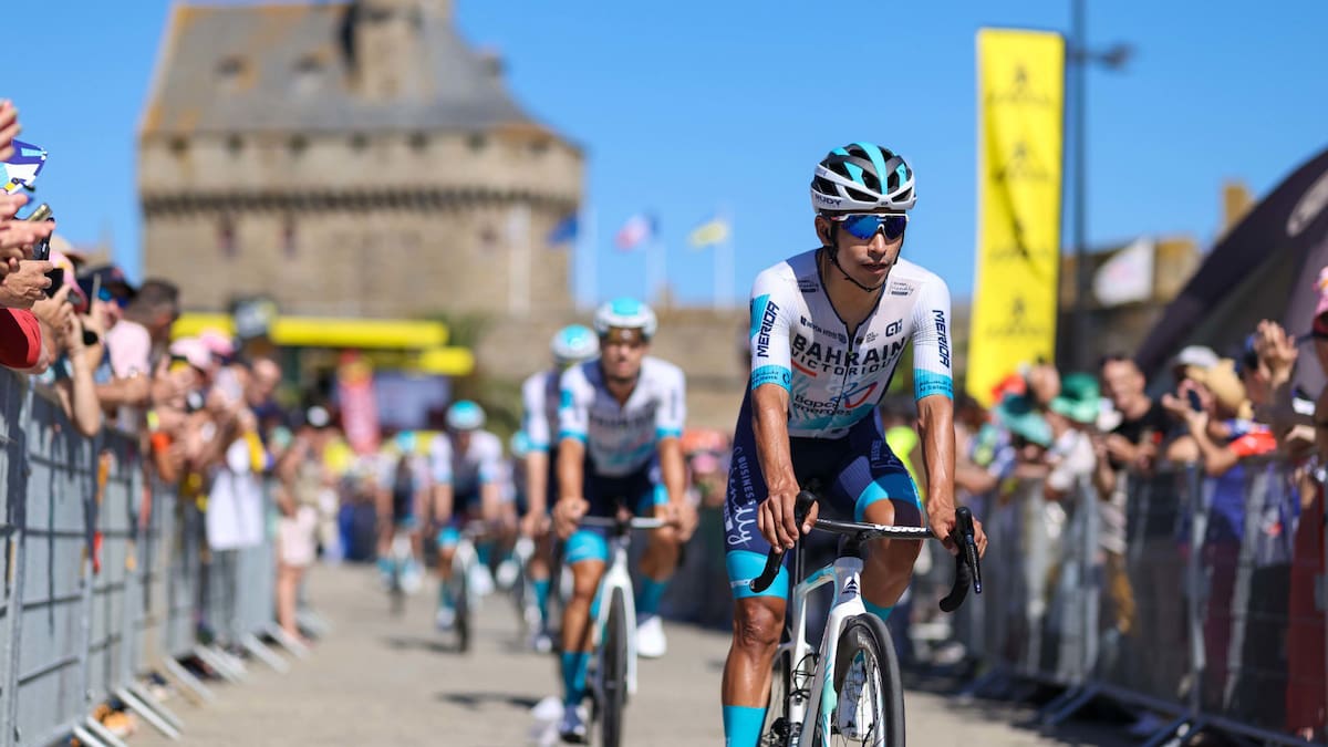 Santiago Buitrago sobre la novena etapa del Tour de Francia: “La sufrí más que ayer”