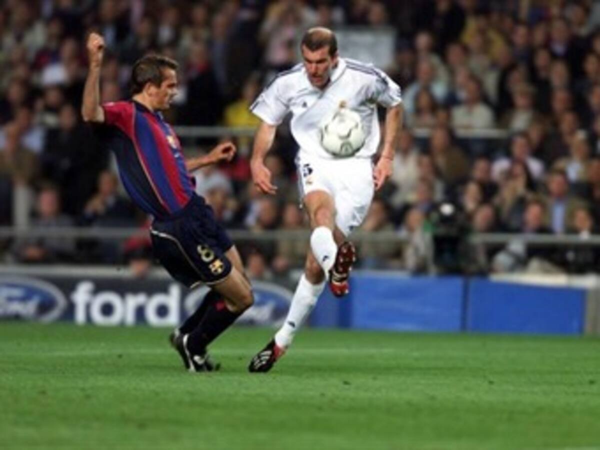 Ronaldinho, Messi y Zidane entre los debutantes que han marcado goles en el Clásico Real Madrid-Barcelona