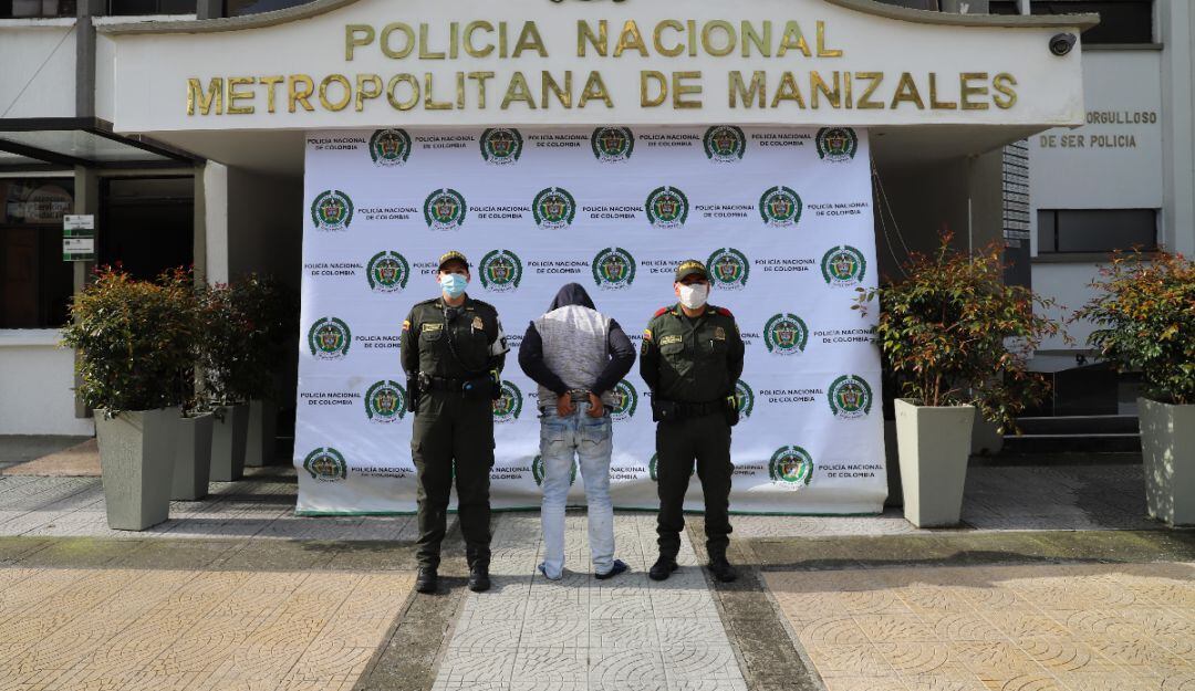 Foto: Policía Metropolitana de Manizales.