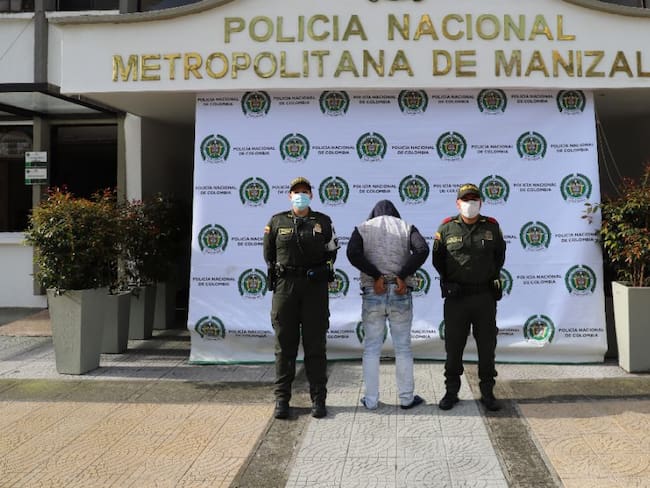 Foto: Policía Metropolitana de Manizales.