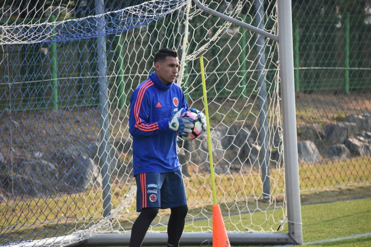 Los jugadores de la Liga Águila y Giovanny Moreno entrenaron.