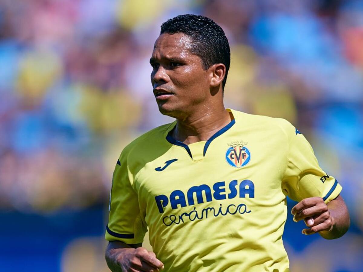 ¡En el once! Bacca volvió a ser titular con Villarreal luego de 4 meses