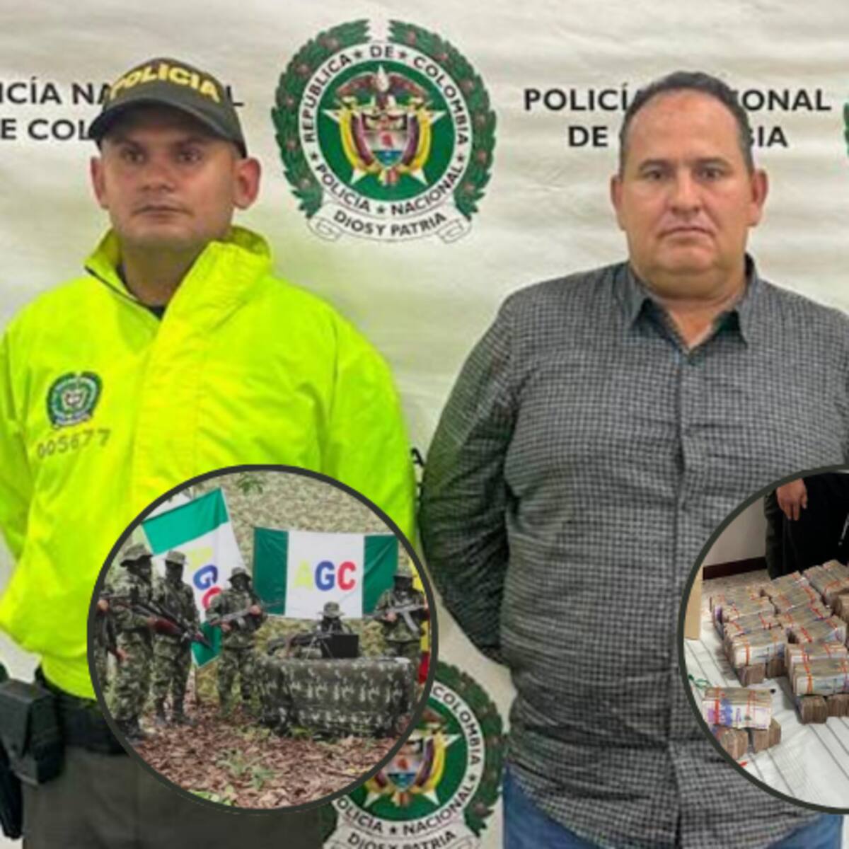 A la cárcel alias Patilla, testaferro del Clan del Golfo y mano derecha de Chiquito Malo