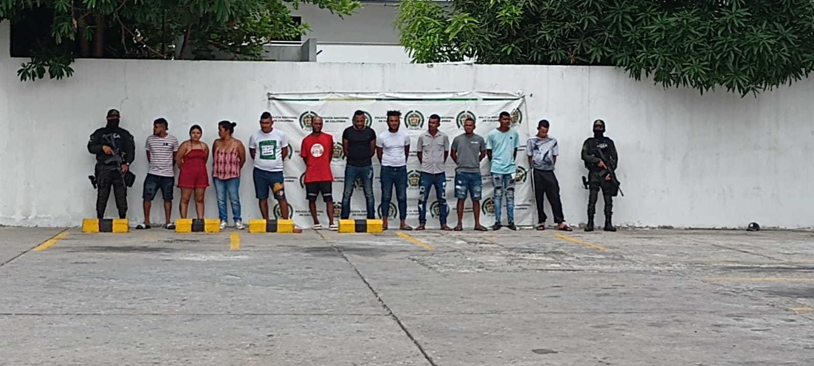 Capturan a 11 presuntos miembros del Clan del Golfo en el Atlántico