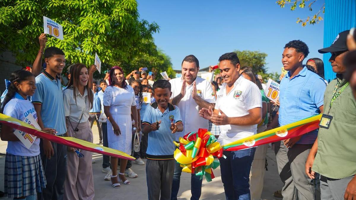 10° Megacolegio entregado en Bolívar es la I.E. Mauricio Nelson Visbal en San Estanislao de Kostka