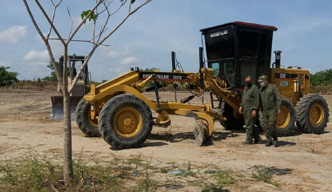 Predio donde talaron los árboles.