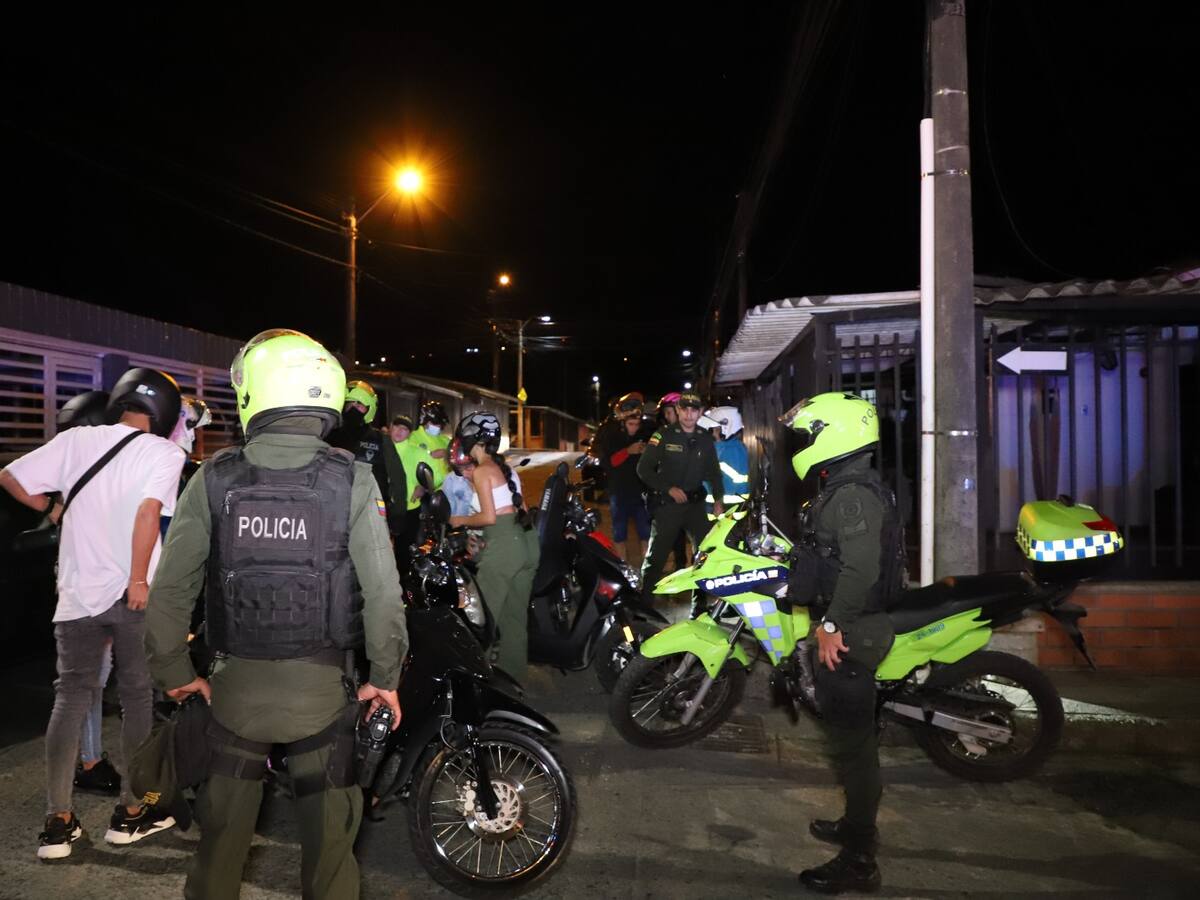 Cerca de 90 capturas durante el fin de semana en Manizales y Caldas