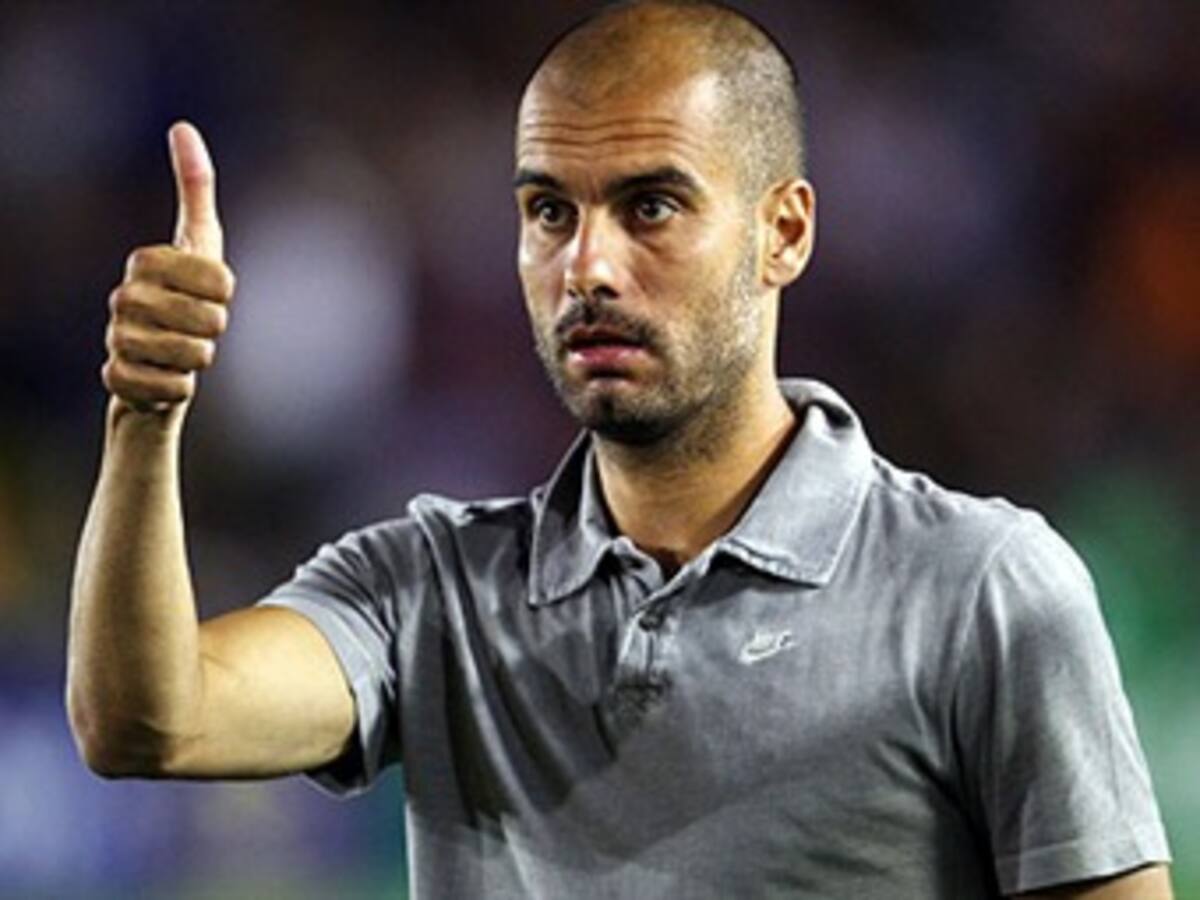 Guardiola: 'Sólo necesito un mediocentro defensivo para reforzar la plantilla'