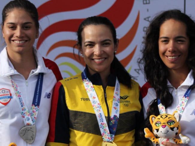 Paola Moreno ganó medalla de oro en el golf de los Juegos Suramericanos
