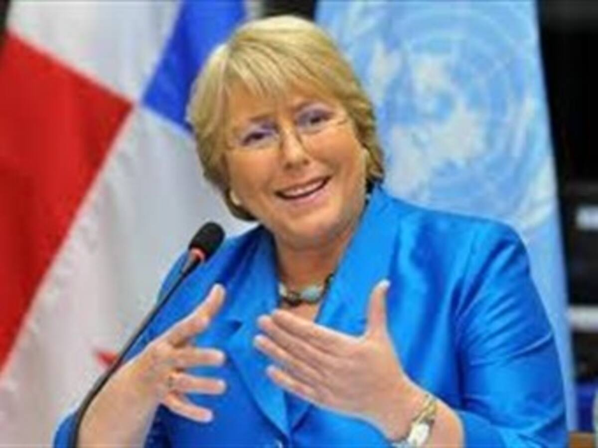 Michelle Bachelet y el compromiso de la ONU por la equidad de género en Colombia
