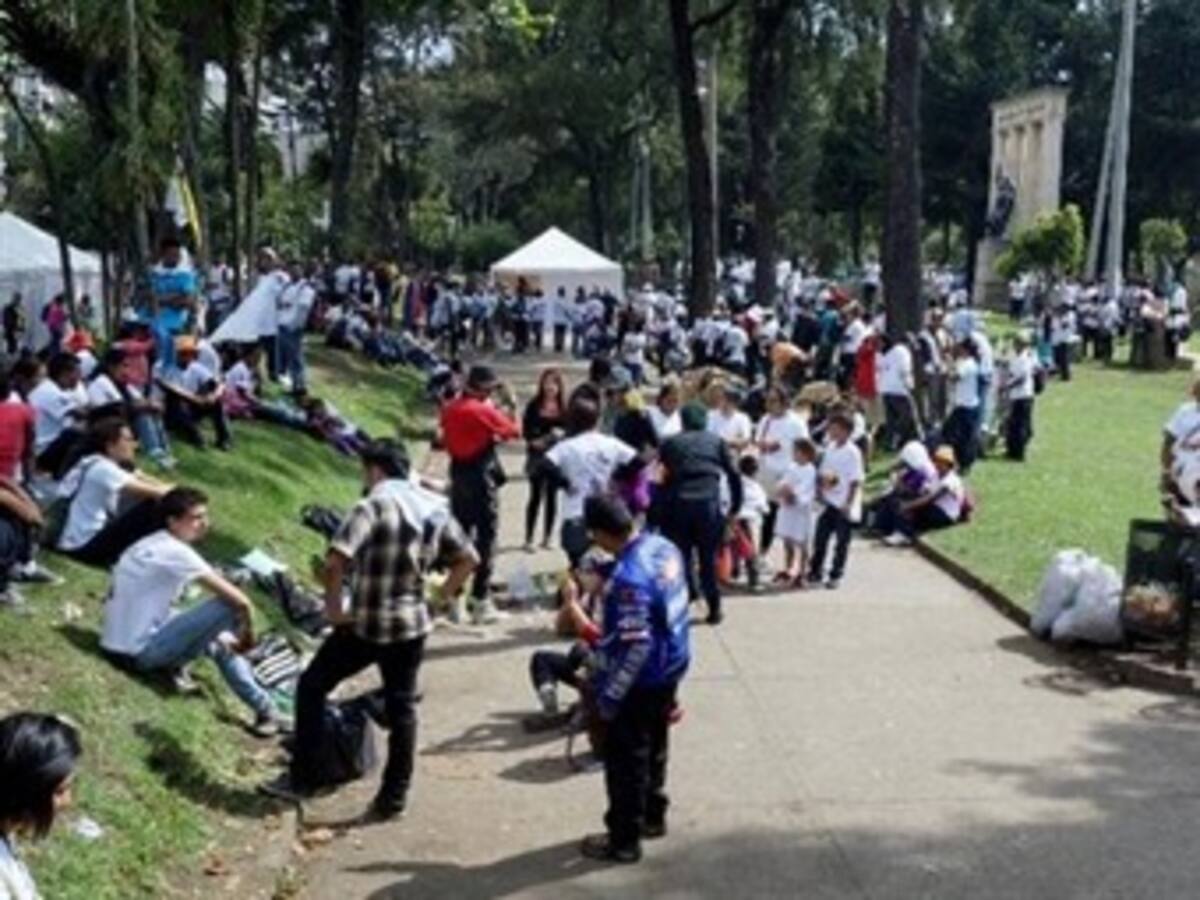 Masiva respuesta de nariñenses en la marcha en homenaje a las víctimas