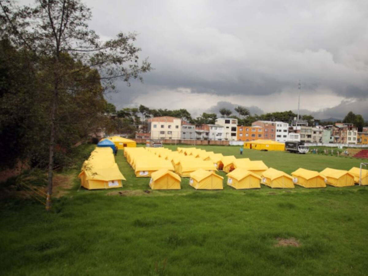 Inconvenientes alrededor de campamento humanitario de venezolanos
