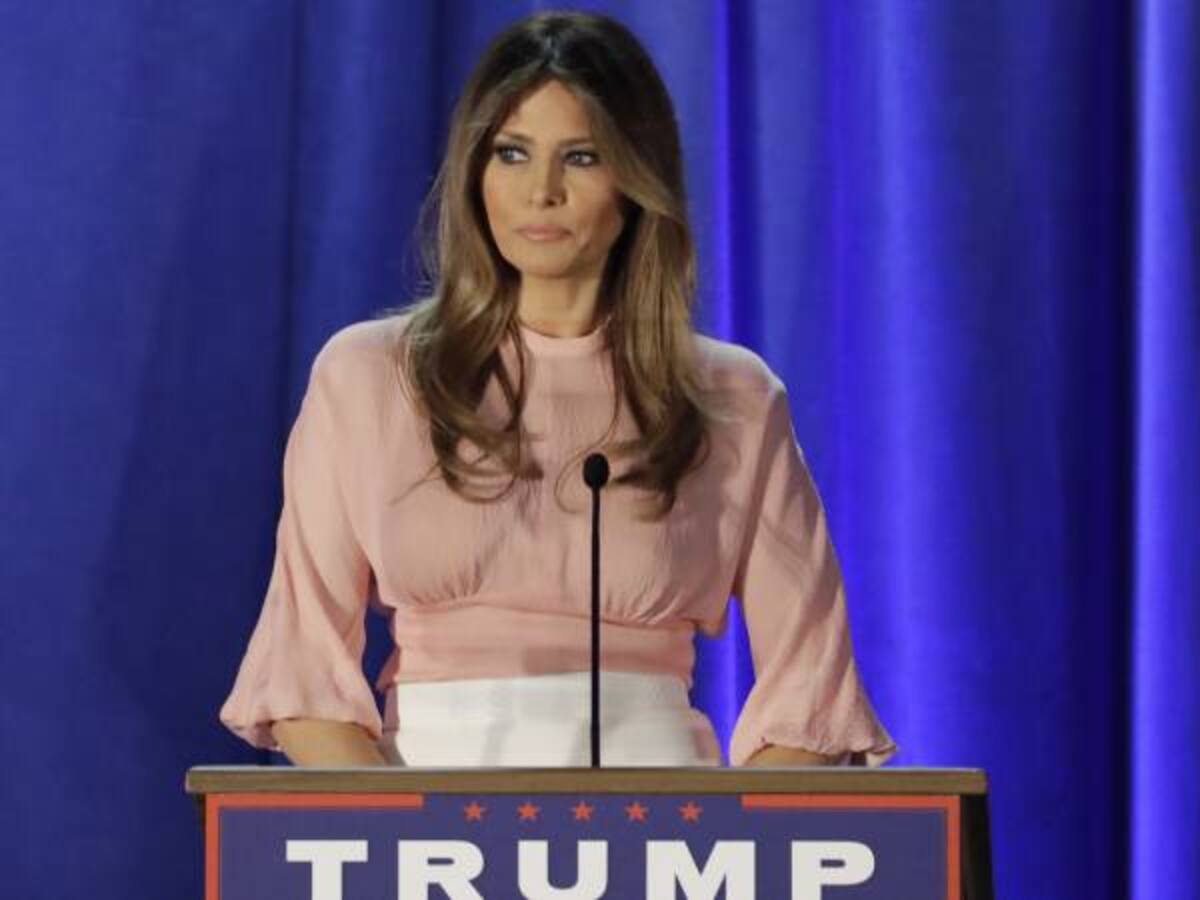 Melania Trump tuvo 10 trabajos sin tener los papeles en regla