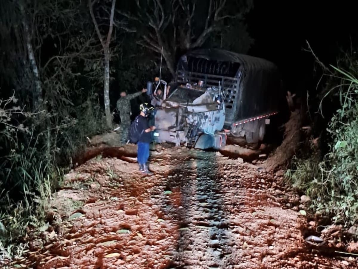 Atacaron con explosivos al ejército en Salgar, Antioquia