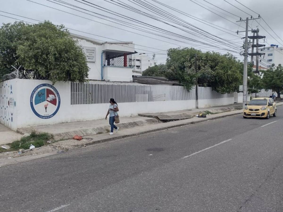 Apoyo policial garantizará seguridad a estudiantes de Colegio en Cartagena