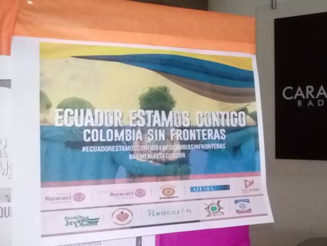 La jornada de recolección de ayudas se cumplirá hasta el jueves 28 de abril