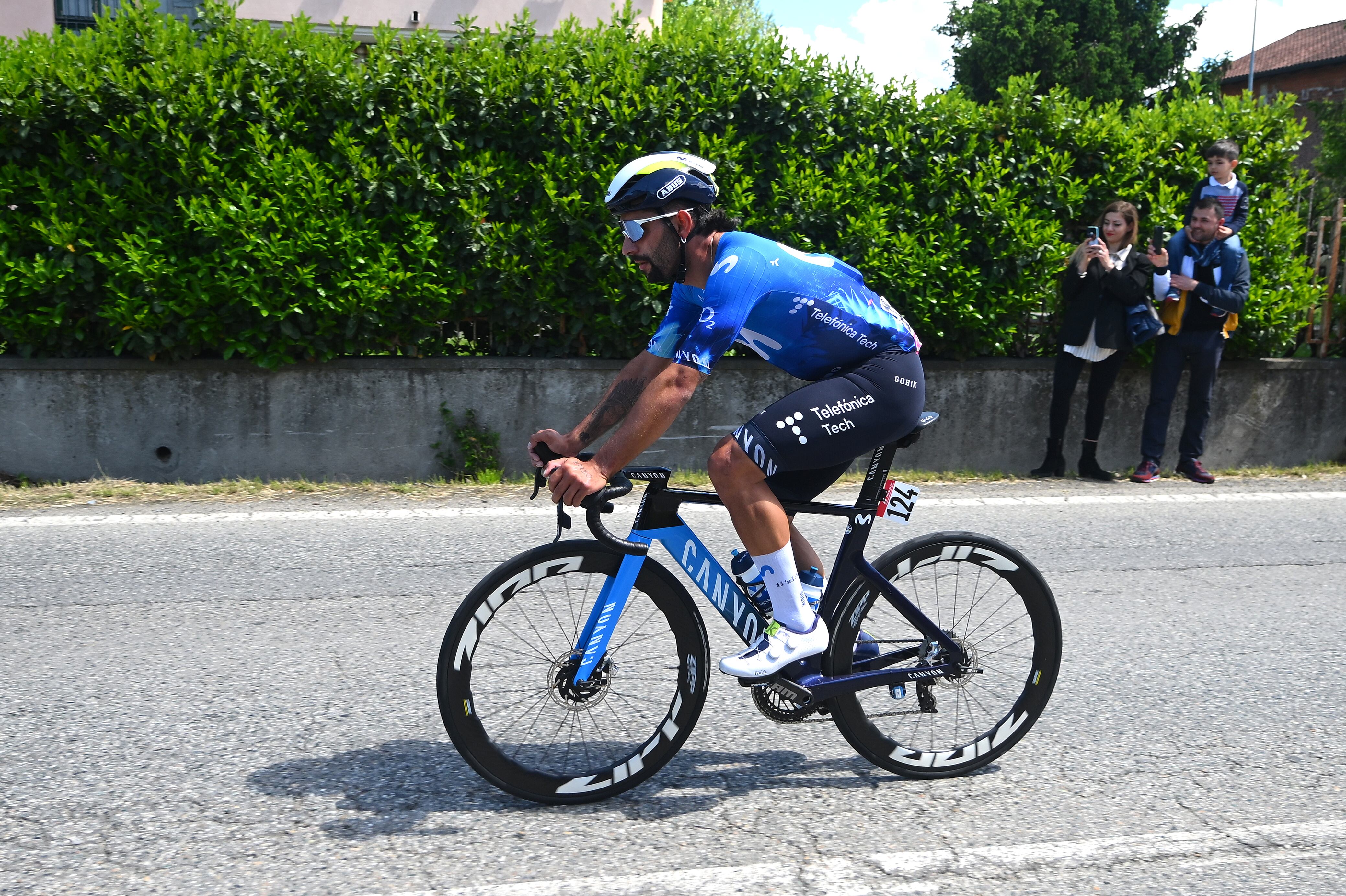 Fernando Gaviria, pedalista del Movistar team. (Photo by Dario Belingheri/Getty Images)