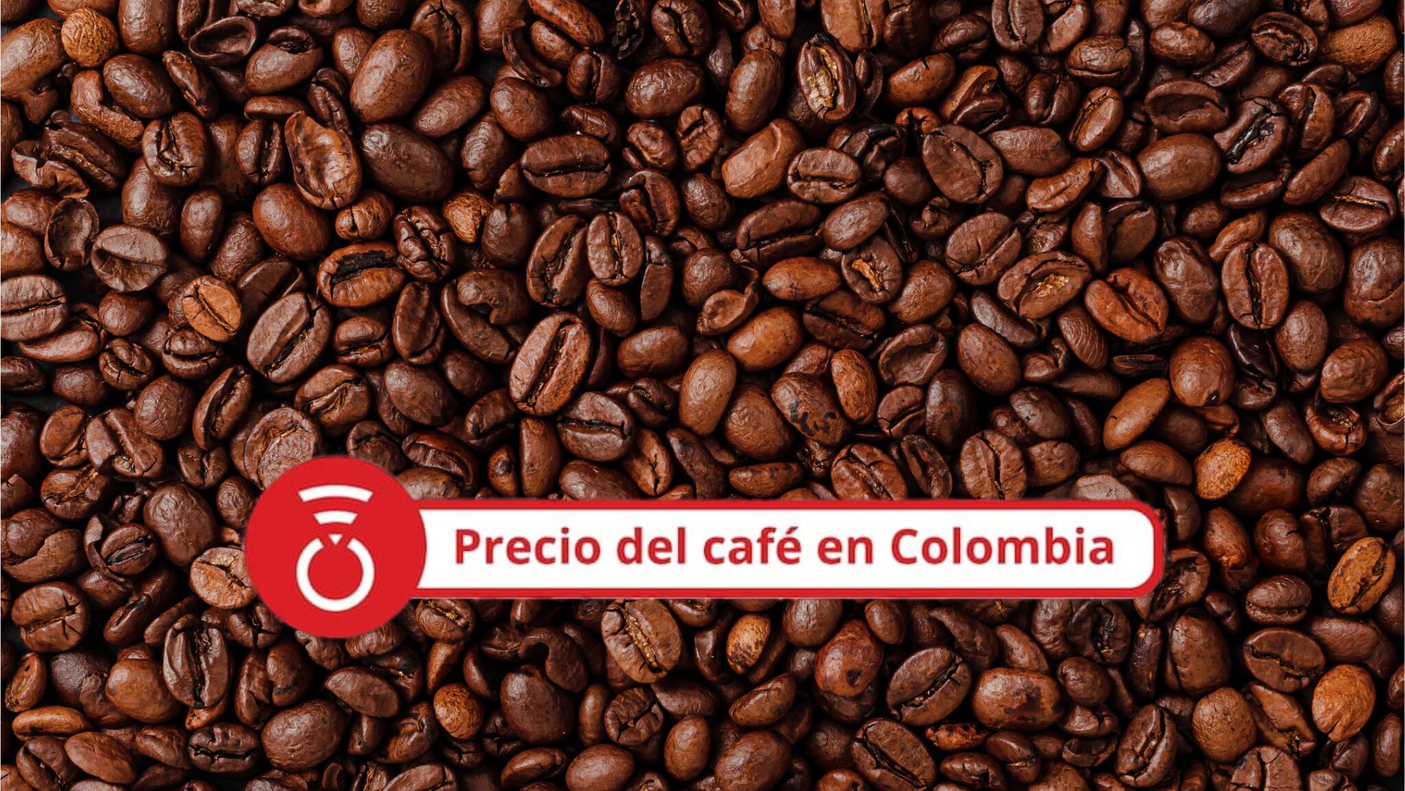 Textura de fondo de granos de café tostado. Foto Getty Images