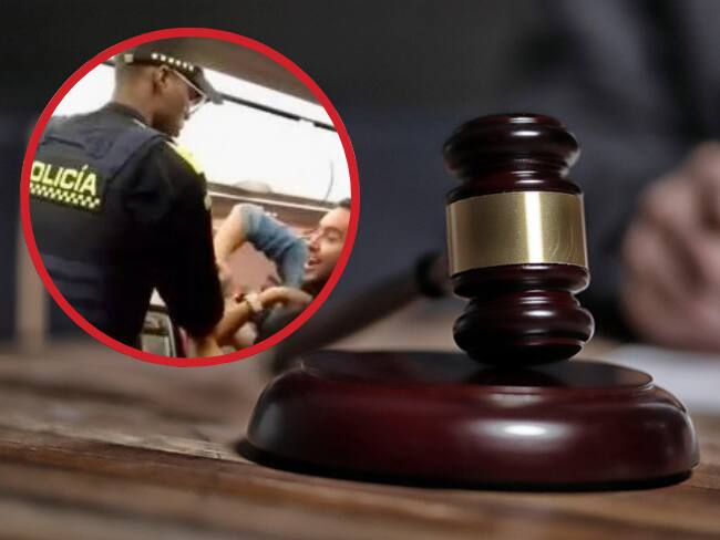 Fiscalía imputará cargos a hombres que habrían agredido a policía en aeropuerto El Dorado