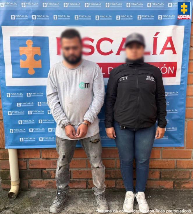Presunto abusador detenido por la Fiscalía Foto: Fiscalía