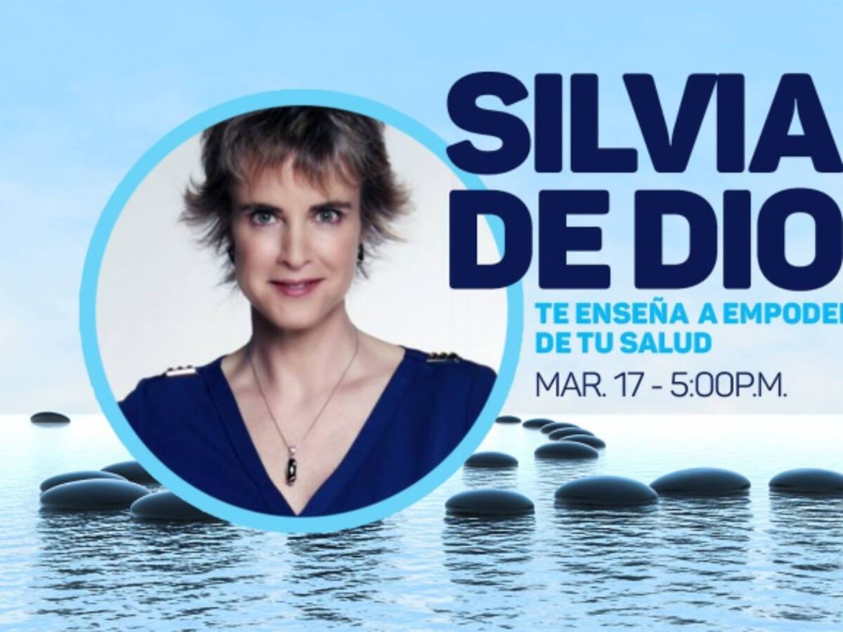 La actriz Silvia de Dios hablará este sábado sobre alimentación saludable