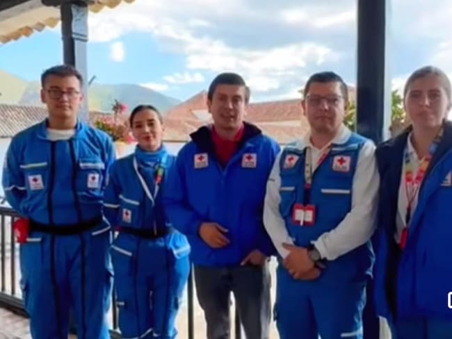 Después de cuatro años el municipio de Villa de Leyva (Boyacá), volvió a reactivar el convenio con la Cruz Roja / Foto. Suministrada.