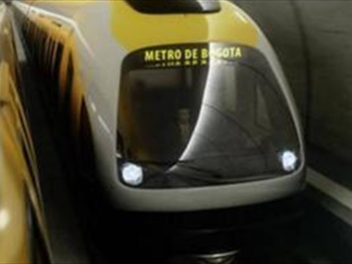 Solo hasta 2016, Nación desembolsaría recursos para metro de Bogotá