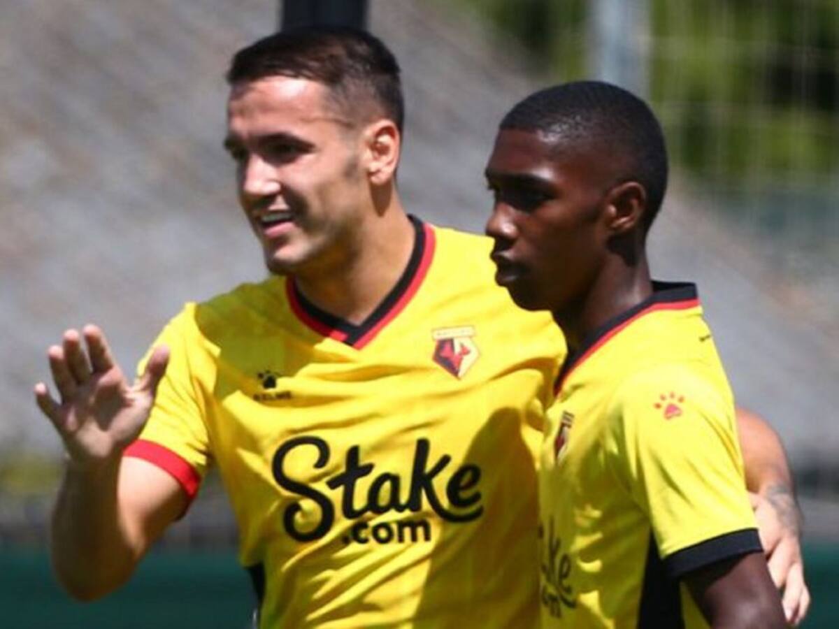 Yaser Asprilla se reporta con su primer gol en el Watford