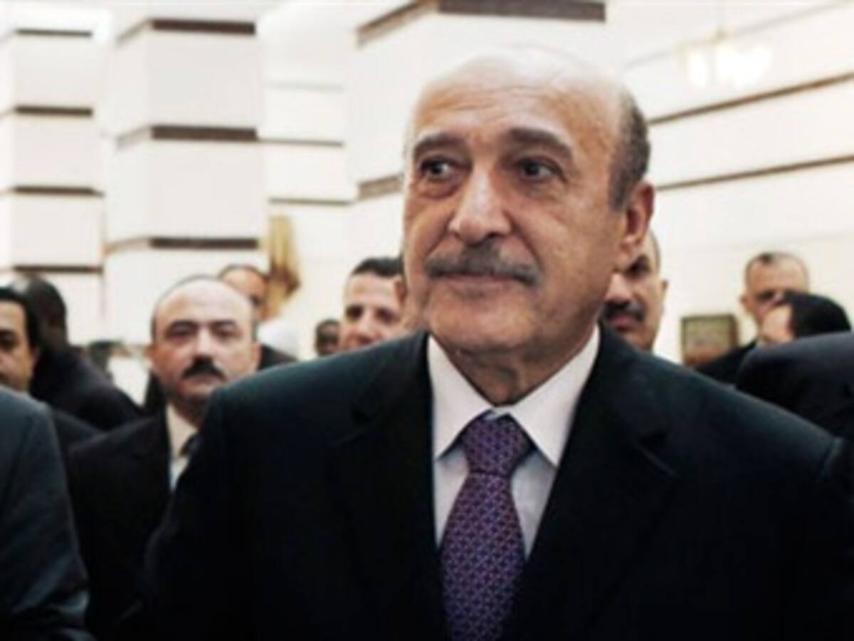 Muere en Estados Unidos el exvicepresidente egipcio y mano derecha de Mubarak