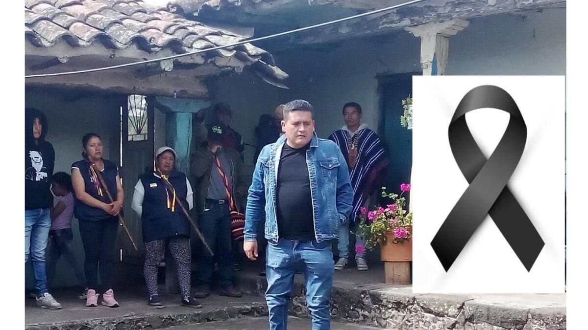 Procuraduría pide seguridad a lideres indígenas tras el crimen del taita Manuel Betancourt en Nariño