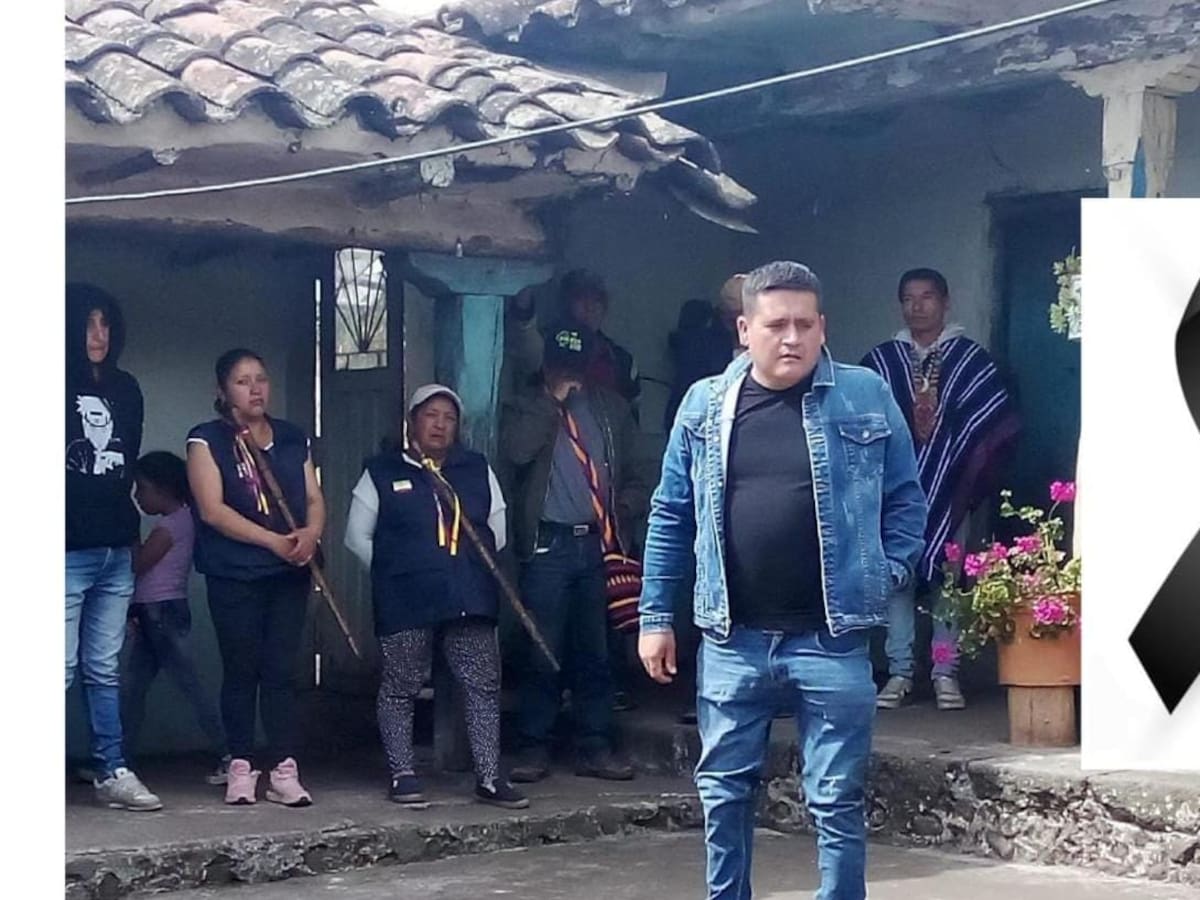 Procuraduría pide seguridad a lideres indígenas tras el crimen del taita Manuel Betancourt en Nariño
