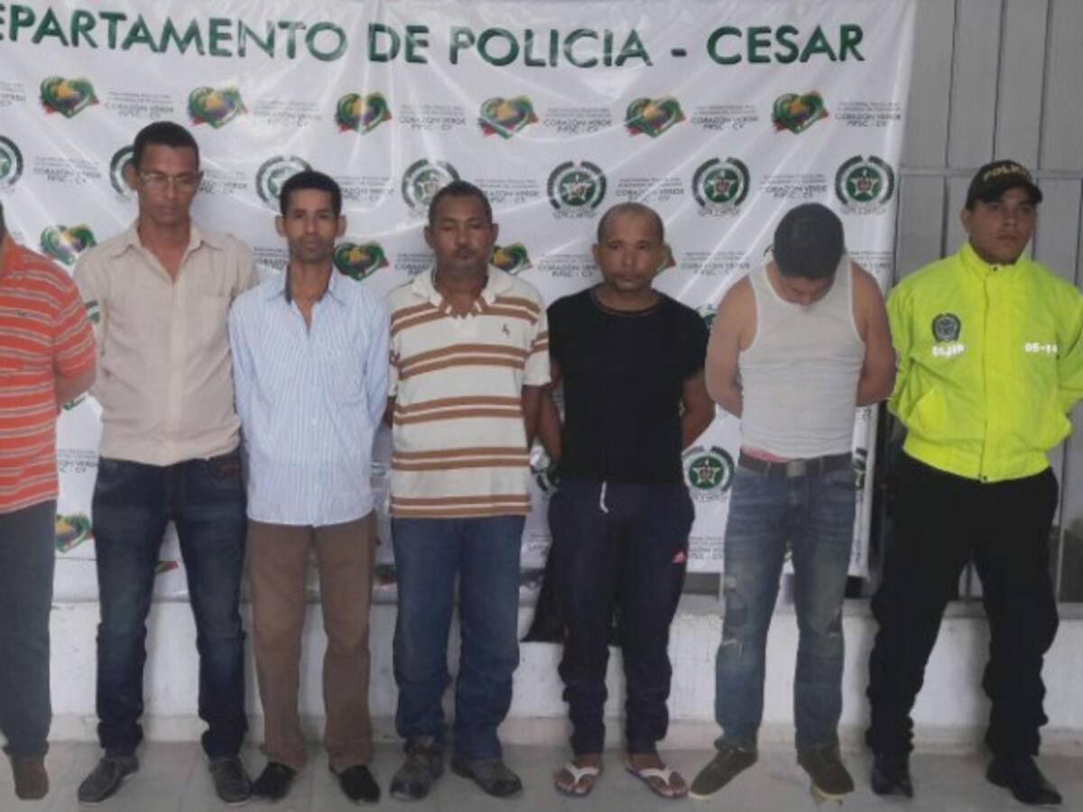 Caen 6 miembros del Clan del Golfo en el Cesar