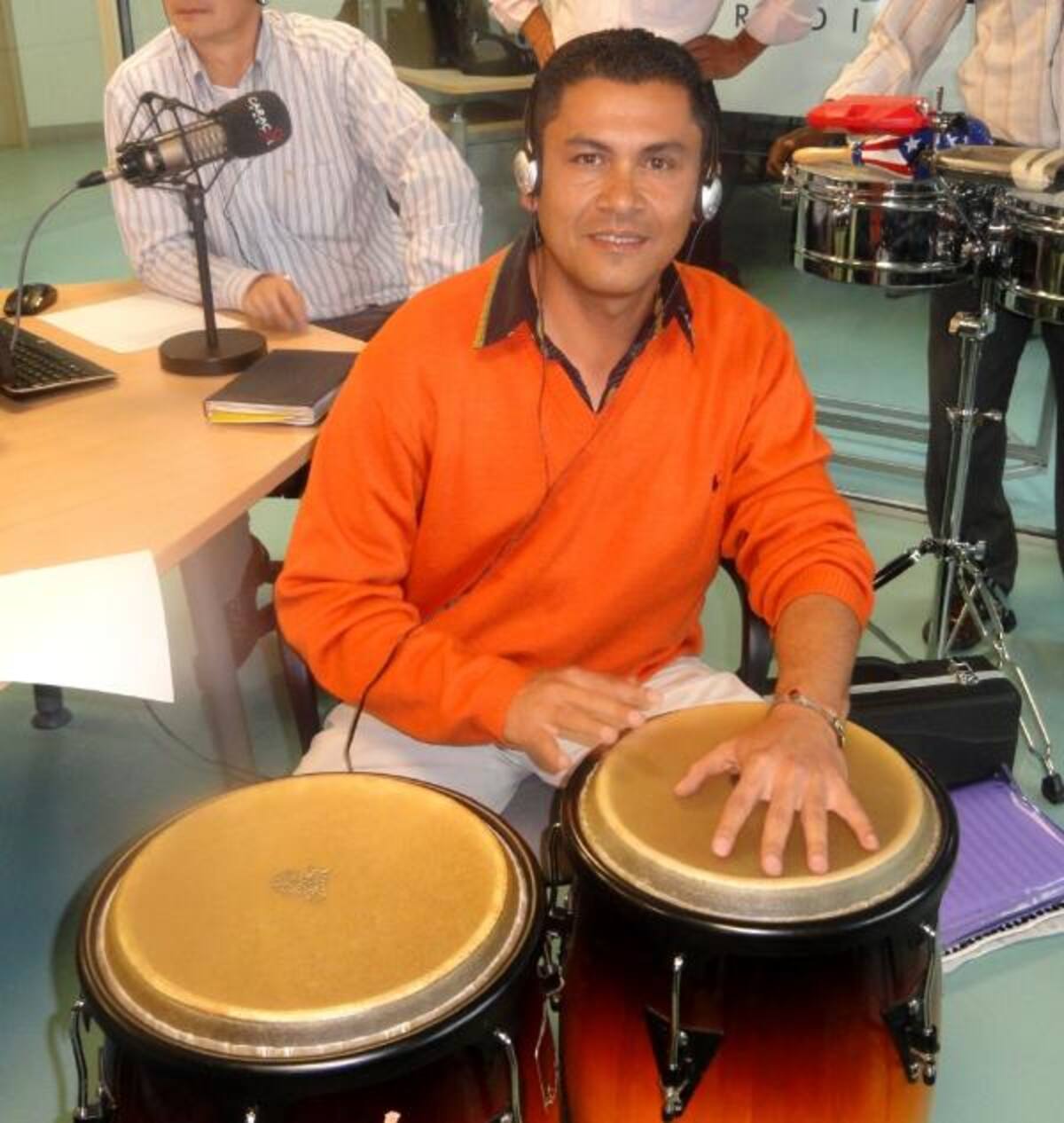 Antonio Ortíz, Percusión, integrante de Son Callejero