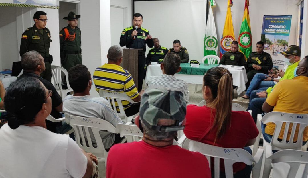 “Comando de Puertas Abiertas” busca acercar al ciudadano para trabajar de la mano por la seguridad de los territorios.