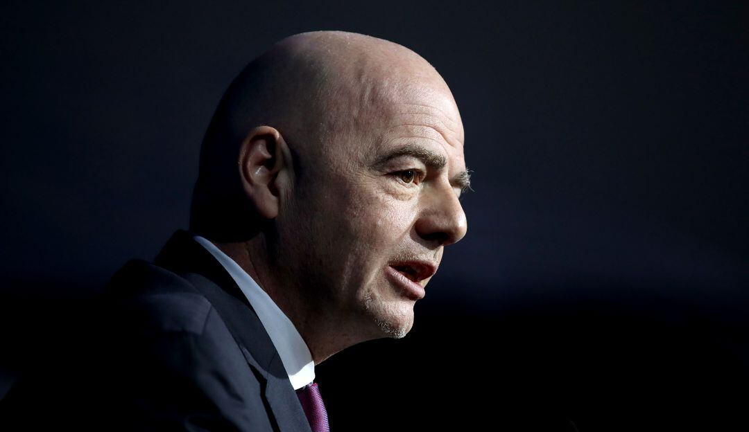 Gianni Infantino, presidente de la FIFA.