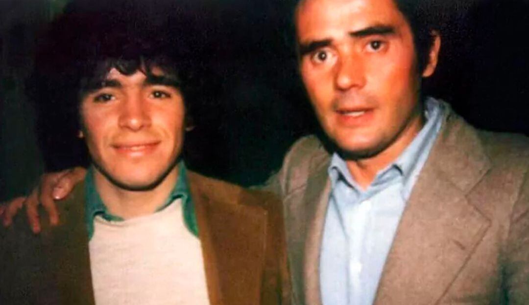 Diego Maradona y Gianni Di Marzio