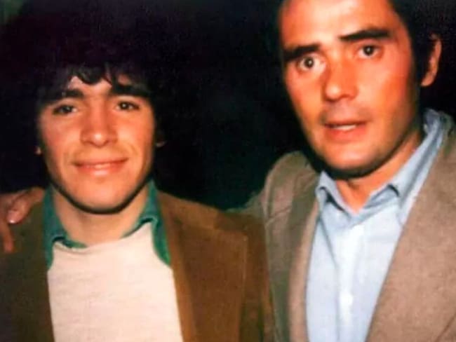 Diego Maradona y Gianni Di Marzio