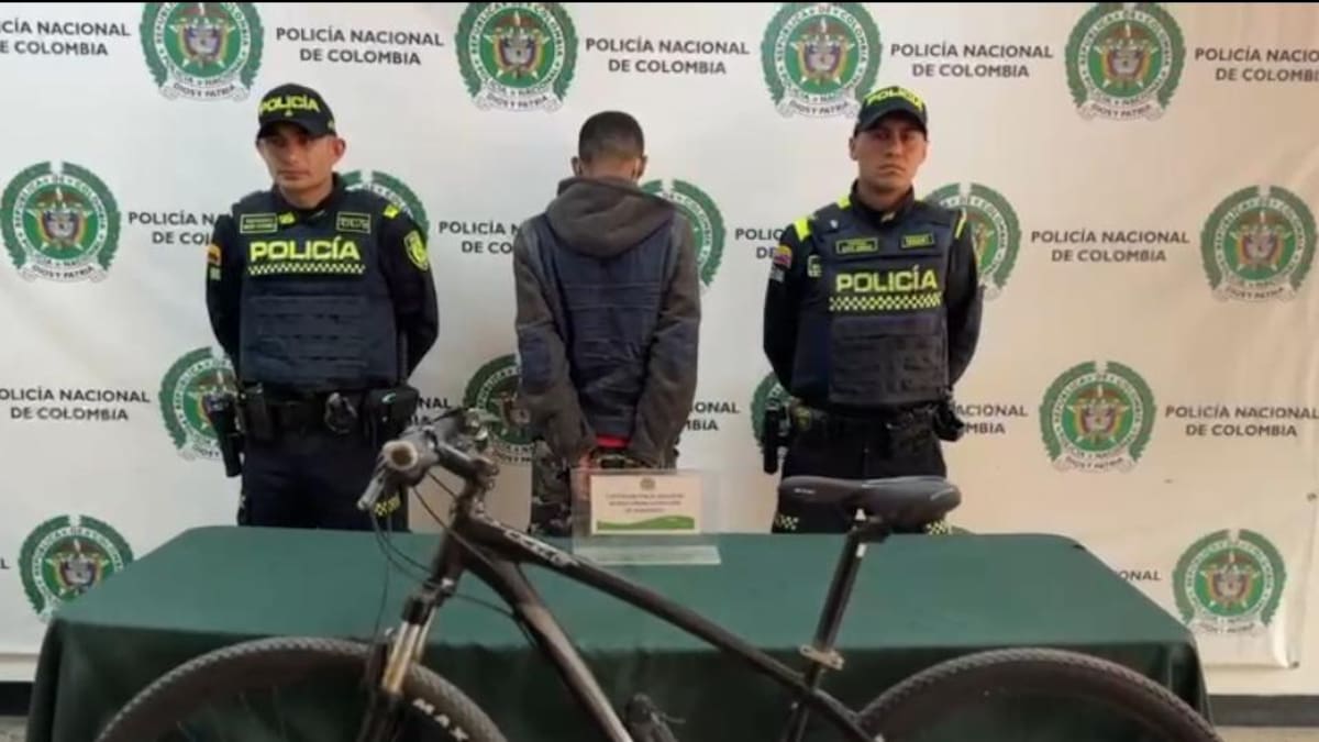 Policía capturó en flagrancia a un hombre de 26 años señalado de robar al sur de Bogotá