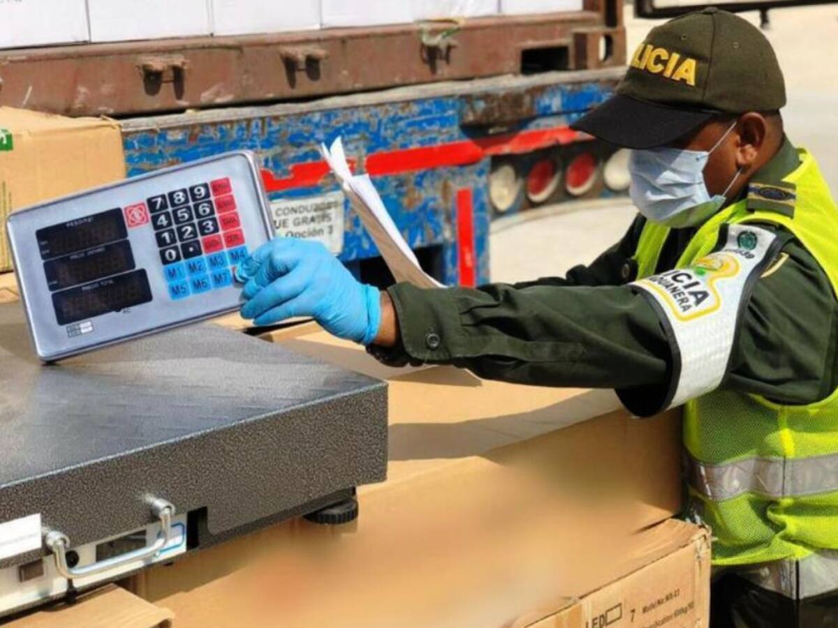 Básculas procedentes de China, fueron aprehendidas en Cartagena