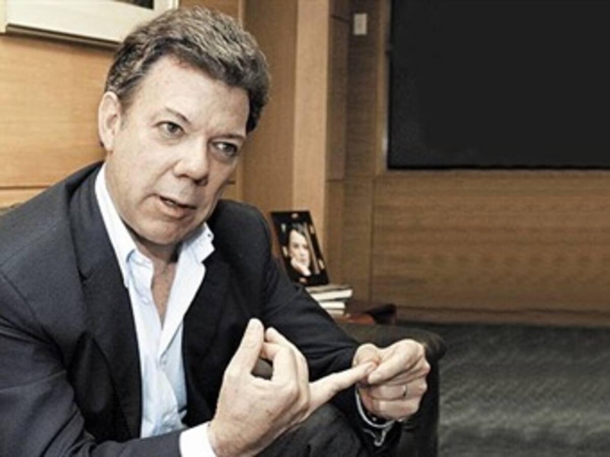 Santos evalúa agenda legislativa para el segundo período del Congreso