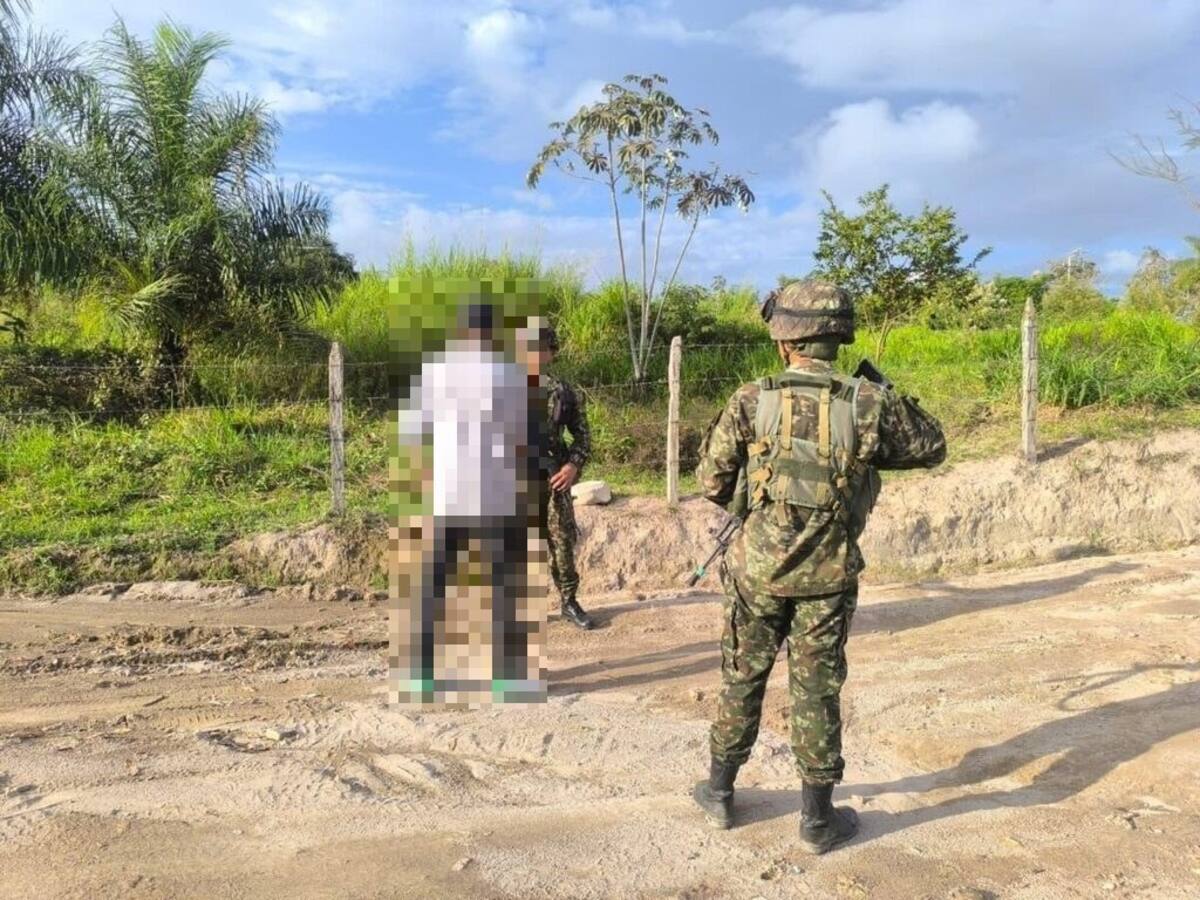 Presunto integrante del Clan del Golfo se sometió a la justicia en el sur de Bolívar