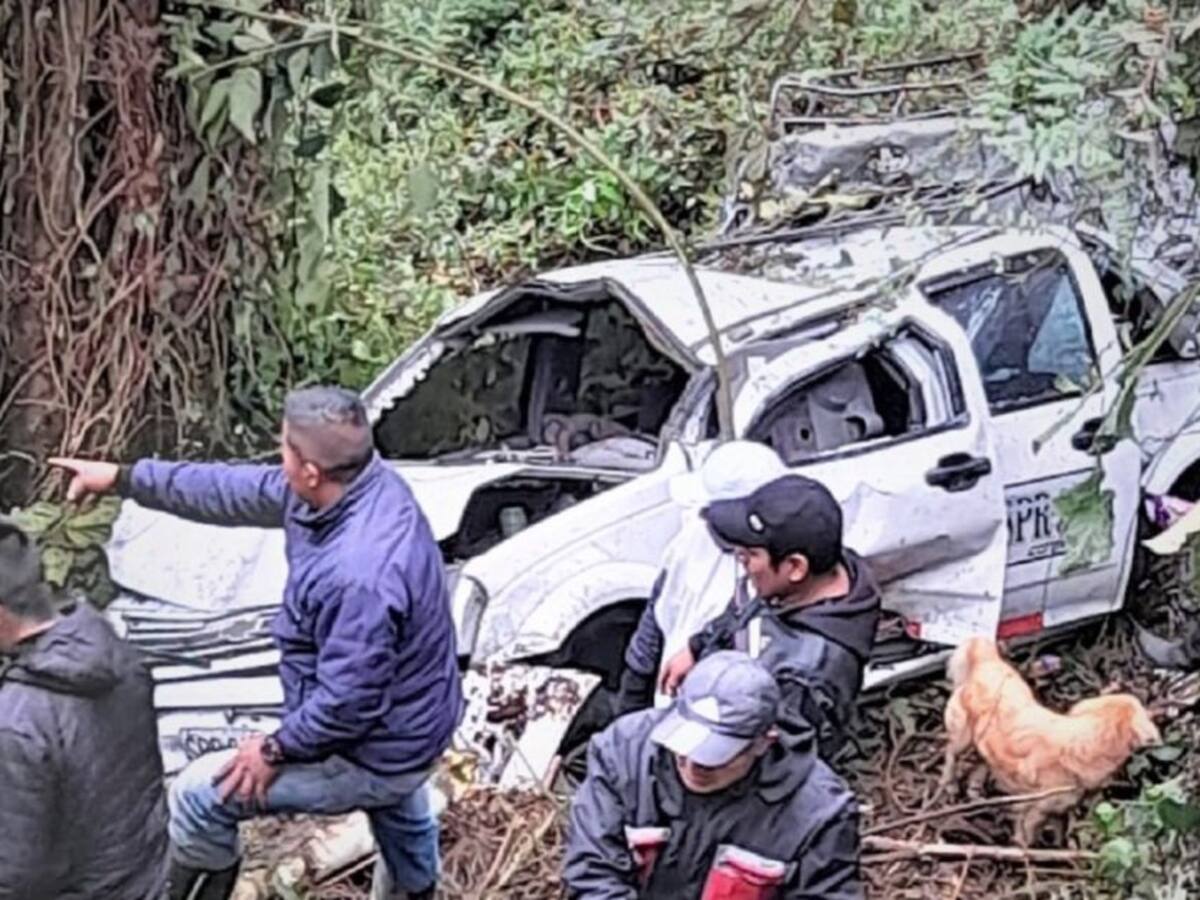 Accidente dejó nueve personas heridas en la Transversal del Libertador