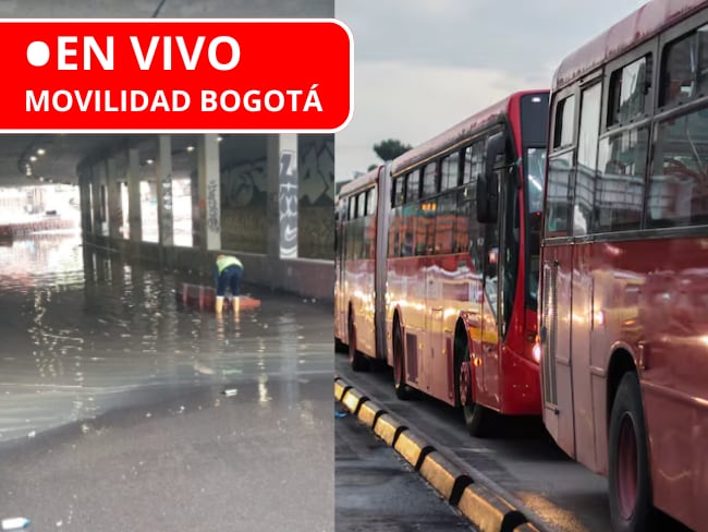 🔴EN VIVO | Movilidad en Bogotá HOY 28 de enero: Rutas de TransMilenio afectadas por inundaciones
