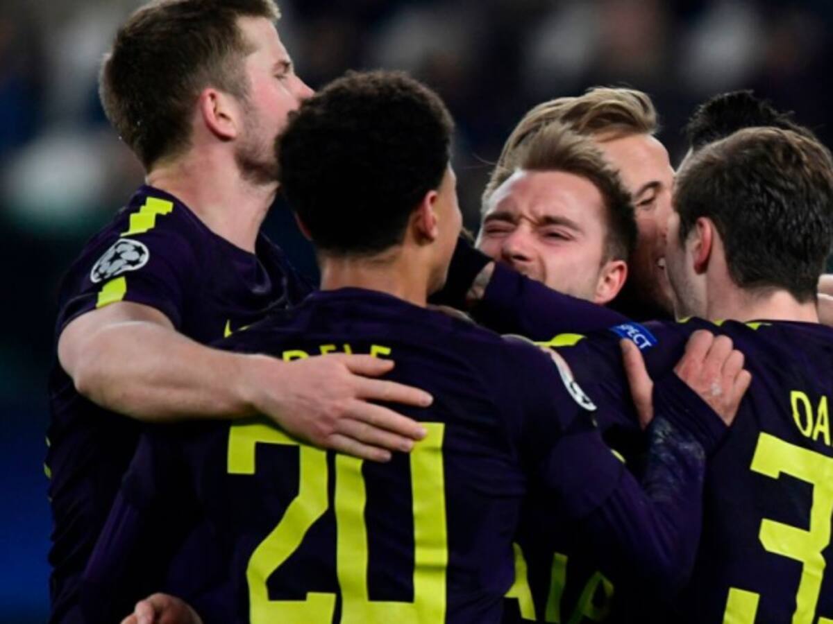 Tottenham sorprende en Turín e iguala 2-2 en la ida ante la Juventus