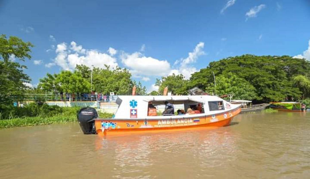 Ambulancia acuática. 