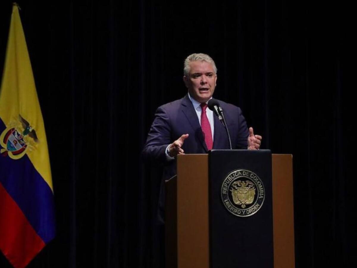 Duque: asesinatos colectivos obedecen al fenómeno del narcoterrorismo